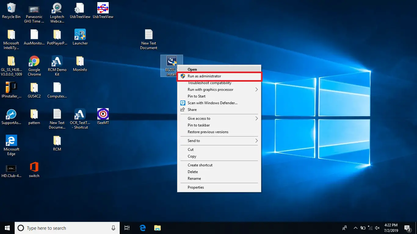 Installation for Windows Operation System 01
