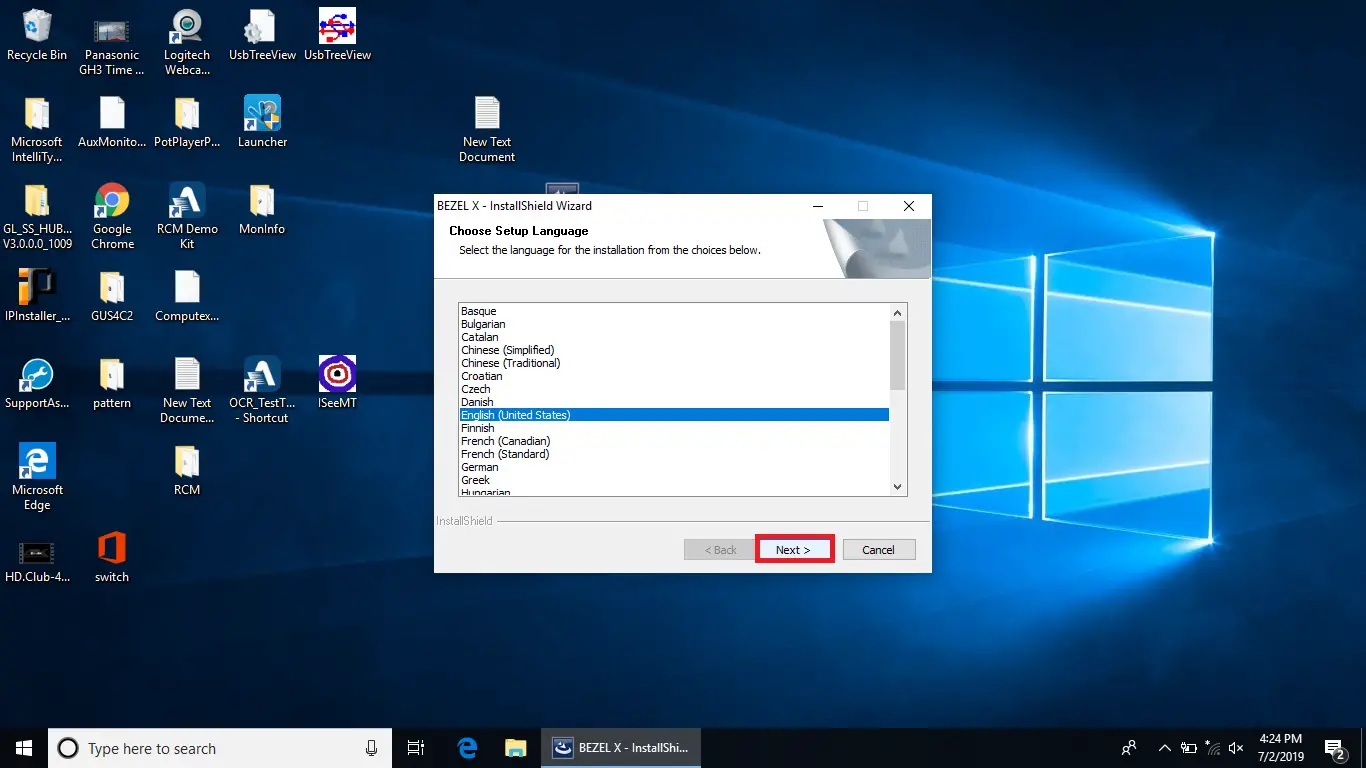 Installation for Windows Operation System 02
