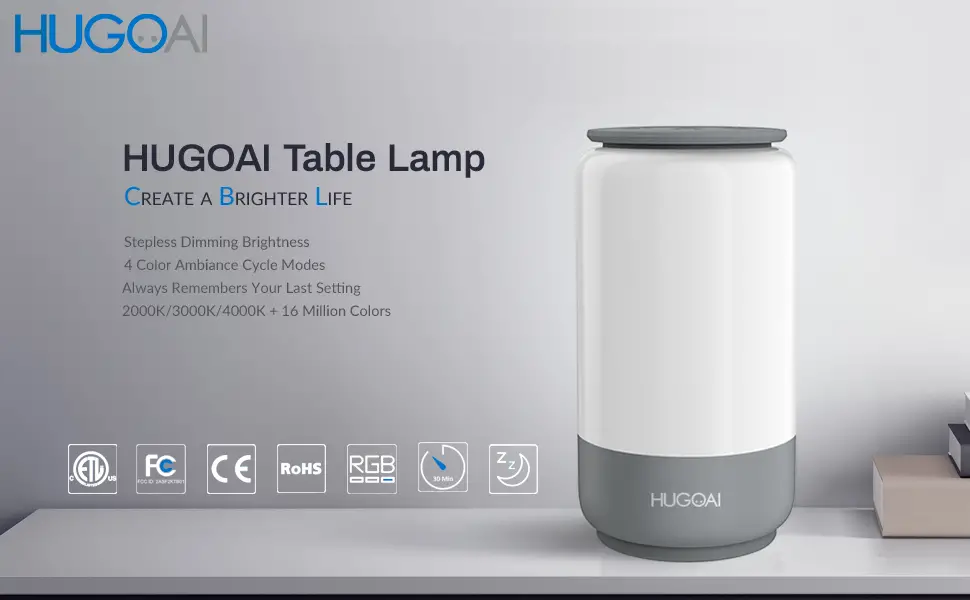 Hugo Ai Smart Table Lamp User Guide Hugo Ai Smart Table Lamp User Guide