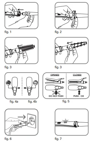RowenTa CF4231 Infinite Looks Multistyler - fig 1