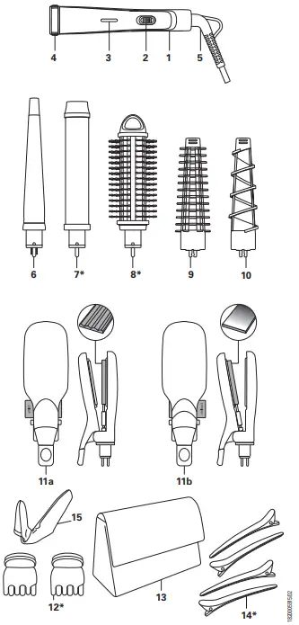 RowenTa CF4231 Infinite Looks Multistyler