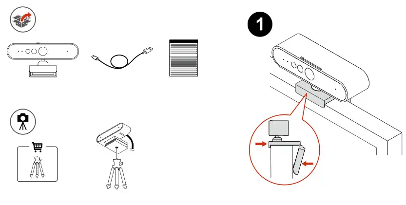 Lenovo 510 FHD Webcam- 1