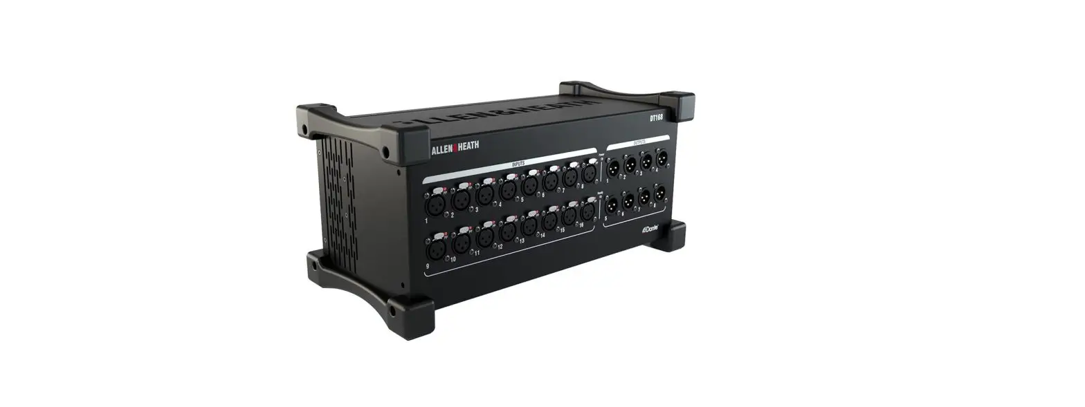 Allen Heath 16x4 Wallmount Dante/aes67 Audio I/o Expander User Guide