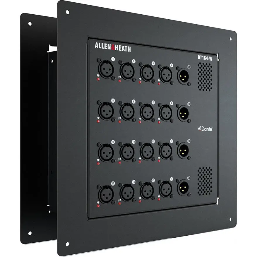 ALLEN HEATH 16x4 Wallmount Dante AES67 Audio I O Expander