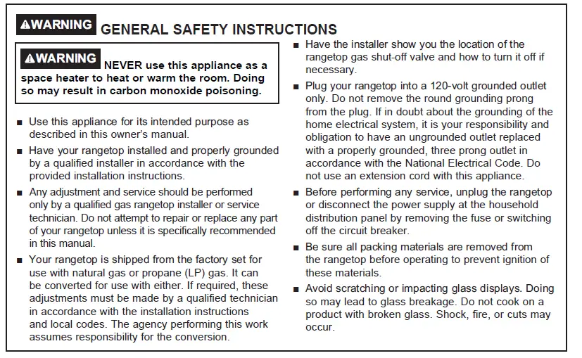 CAFE CGU366 36 Inch and 48 Inch Professional Rangetops fig 22