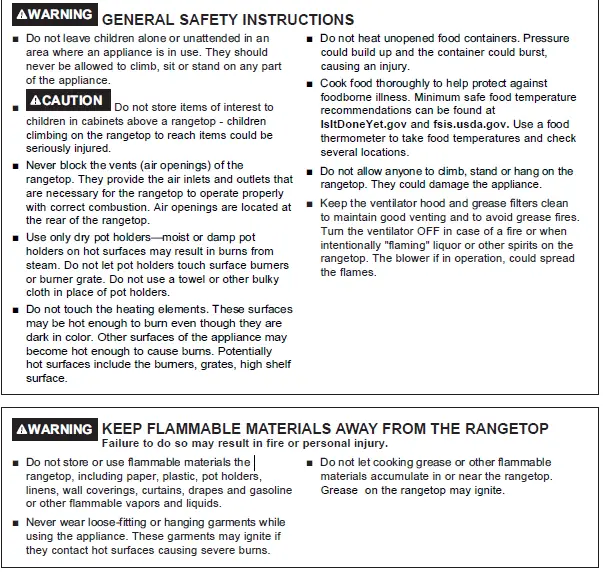 CAFE CGU366 36 Inch and 48 Inch Professional Rangetops fig 23