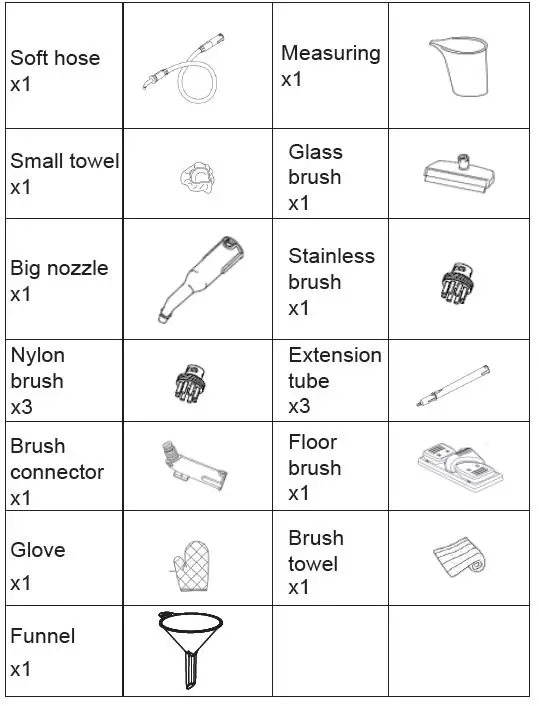COSTWAY ES10028US Handheld Steam Cleaner-2