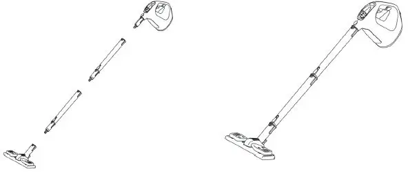 COSTWAY ES10028US Handheld Steam Cleaner-9