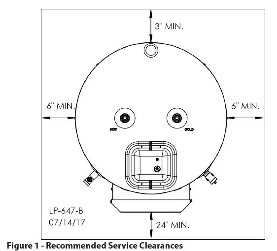 Westinghouse Electric Water Heater fig 1