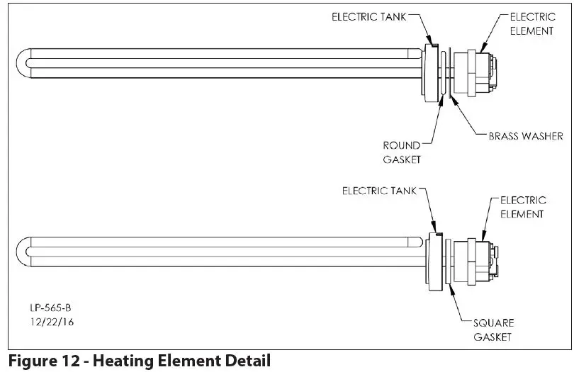 Westinghouse Electric Water Heater fig 10