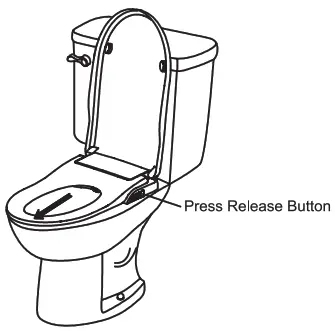 BEMIS HD 5000 Bidet Seat - Replacing the battery