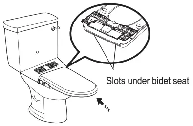 BEMIS HD 5000 Bidet Seat - bidet seat
