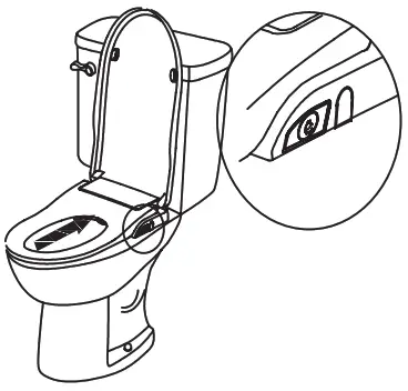 BEMIS HD 5000 Bidet Seat - bidet seat1