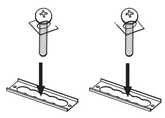 BEMIS HD 5000 Bidet Seat - mounting bolts