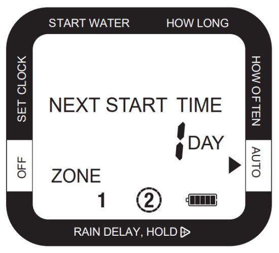 dewenwils HDWT02B Automatic Water Timer - Auto Mode 1