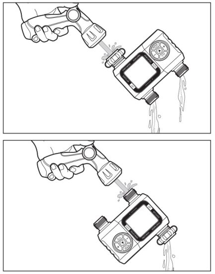 dewenwils HDWT02B Automatic Water Timer - CLEANING 1