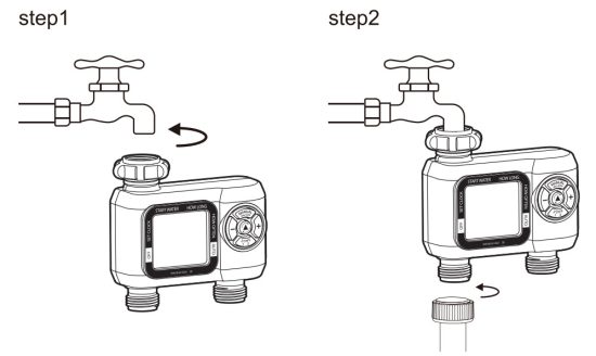 dewenwils HDWT02B Automatic Water Timer - Installation