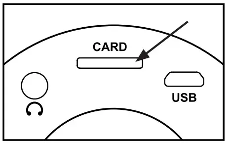 WooSheep KRMC101 Wireless Bluetooth Karaoke Microphone - Memory Card