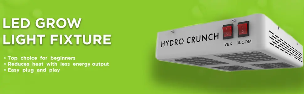Hydro Crunch Led Grow Light Series User Manual