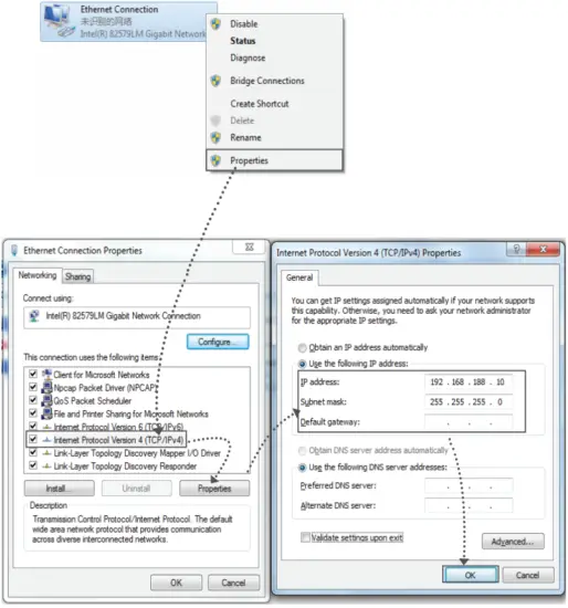 COMFAST 2.2 Connect PC by wired port