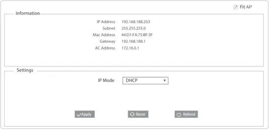 COMFAST 3.1 WEB Login from PC B