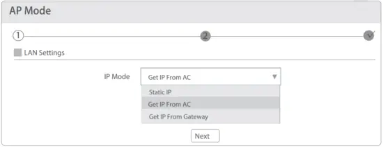 COMFAST 3.1 WEB Login from PC E