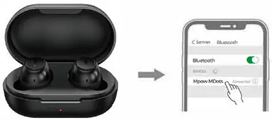 MPOW MPBH510AB MDots True Wireles 1.