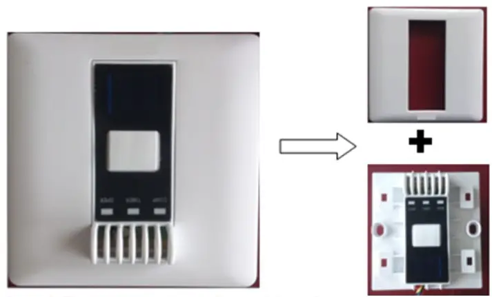 TRANE TRECEIV5AHA0DA Wireless Control Receiver for Concealed Unit - Installation 5