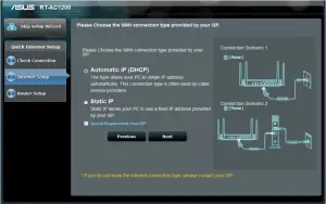 Launch the web browser and follow the QIS steps - 3