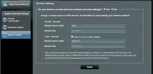 Launch the web browser and follow the QIS steps - 5
