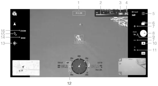 DJI Pilot App Controls