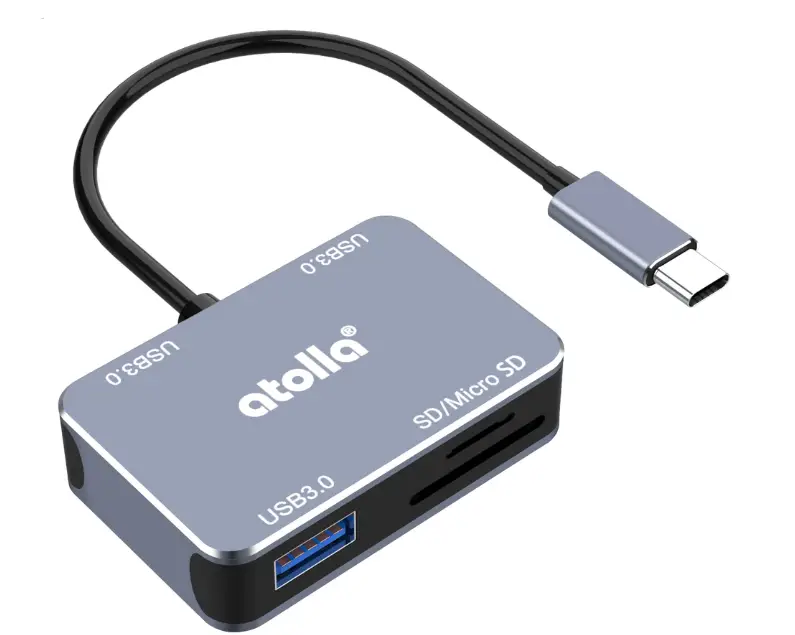 atolla C101 USB-C Hub with Card Reader-PROD