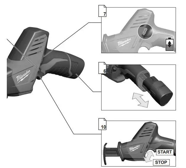 milwaukee-C12-HZ Li-io-Battery-Compact-Cycle-Saw-Machine-2