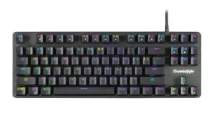 a close up of a computer keyboard