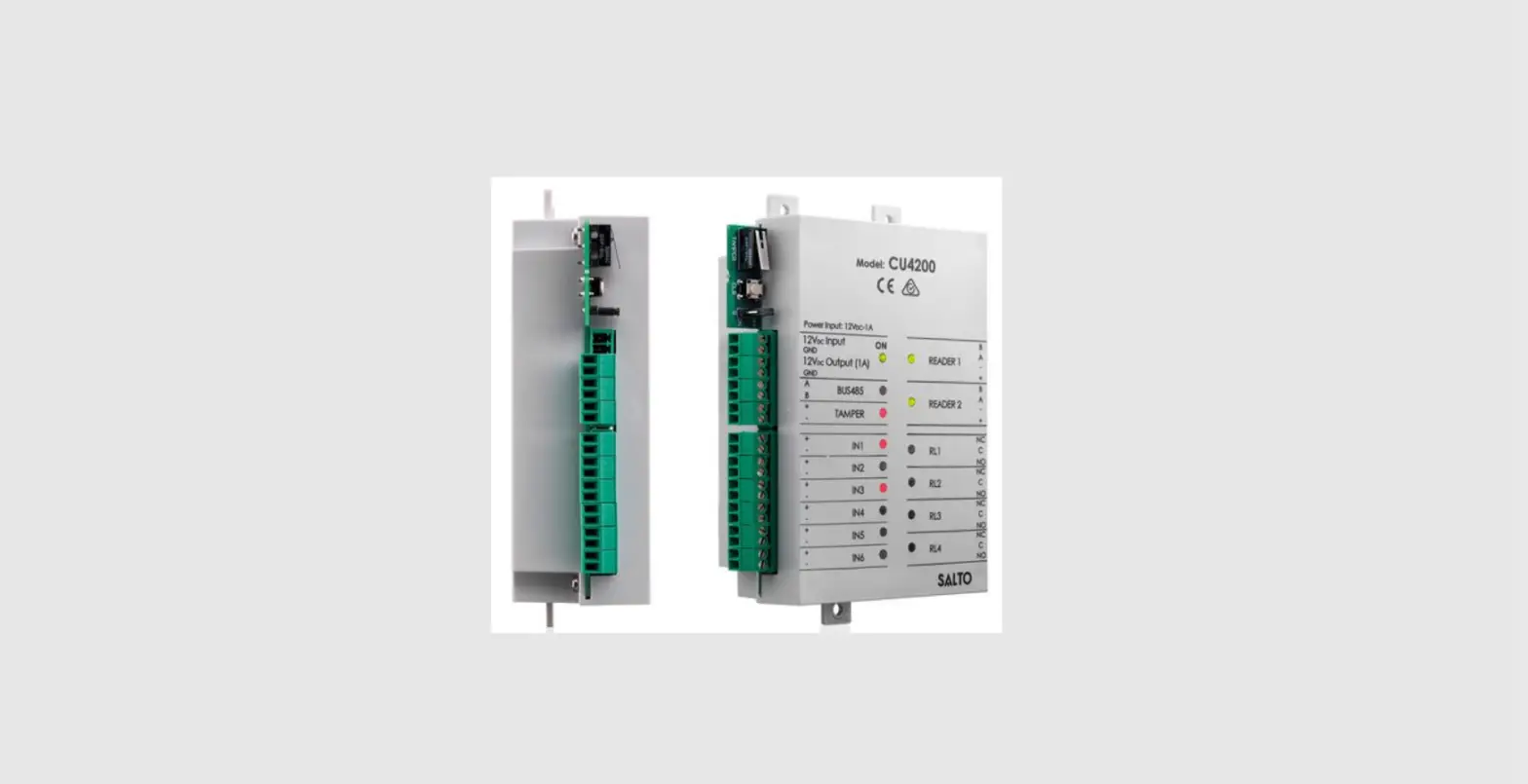 Salto Cu4200 Xs4 Controller Installation Guide