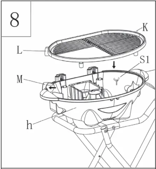 Klarstein 10033448 Electric Grill 8