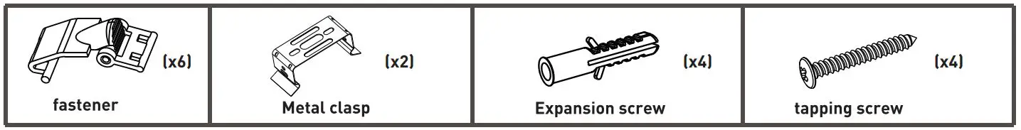 luceco ECT6W8S40-01 LED Eco Climate T8 Tube Instruction Manual - Accessories
