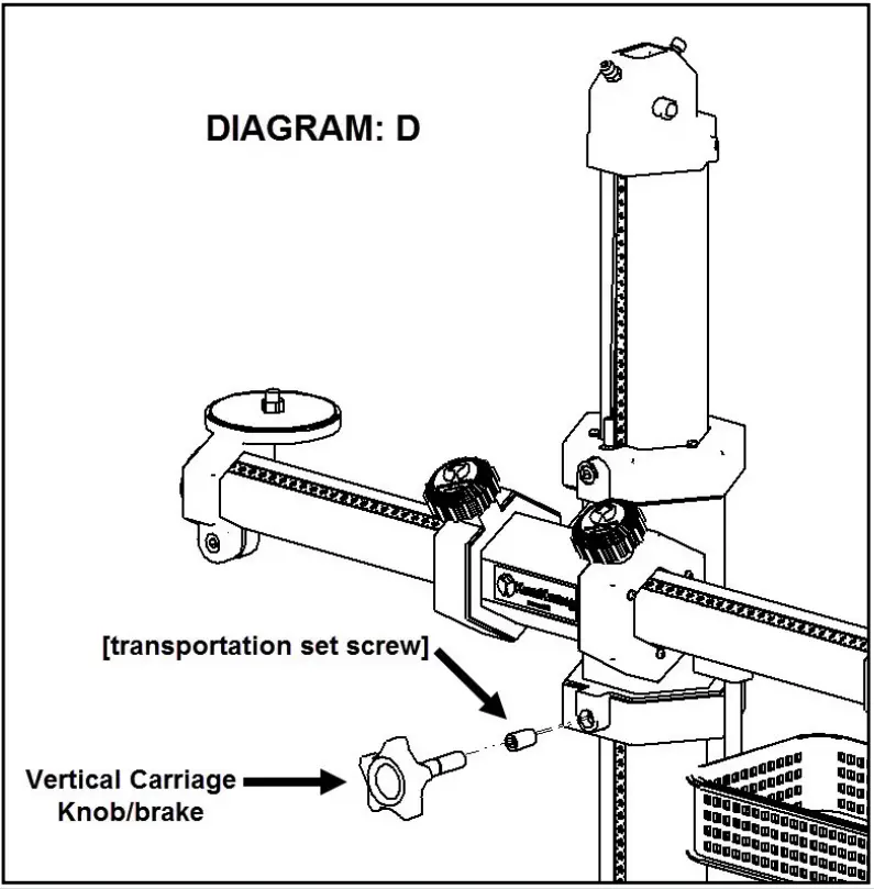 Studio Titan STA 01-360MK2 Professional Studio Camera Stand - Diagram 1