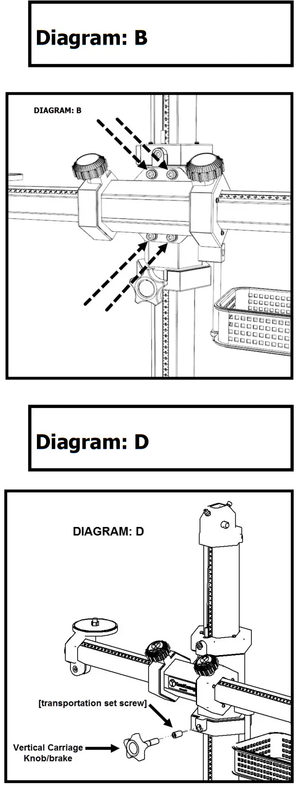 Studio Titan STA 01-360MK2 Professional Studio Camera Stand - Diagram 4