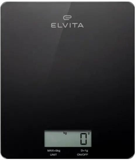 ELVITA CKV1050S Digital Kitchen Scale