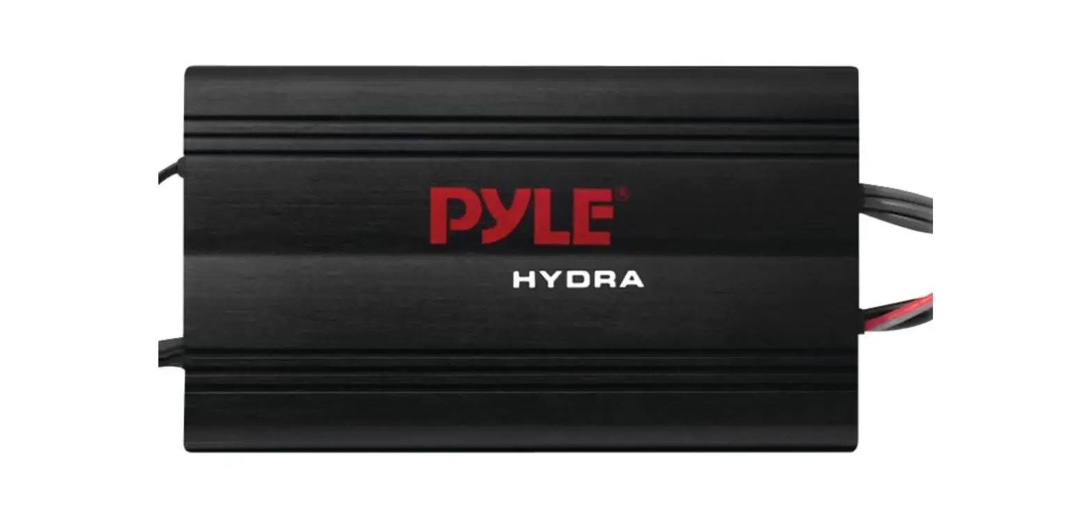 Pyle Hydra Marine Amplifier - Upgraded Elite Series 800 Watt 4 Channel Micro Amplifier-complete Features/intruction Guide