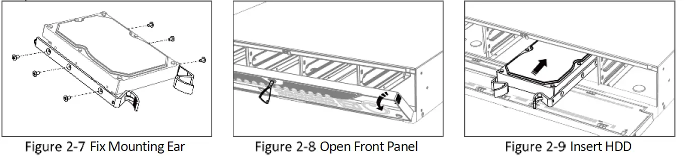 Schnellstart Anleitung Network Video Recorder fig 3
