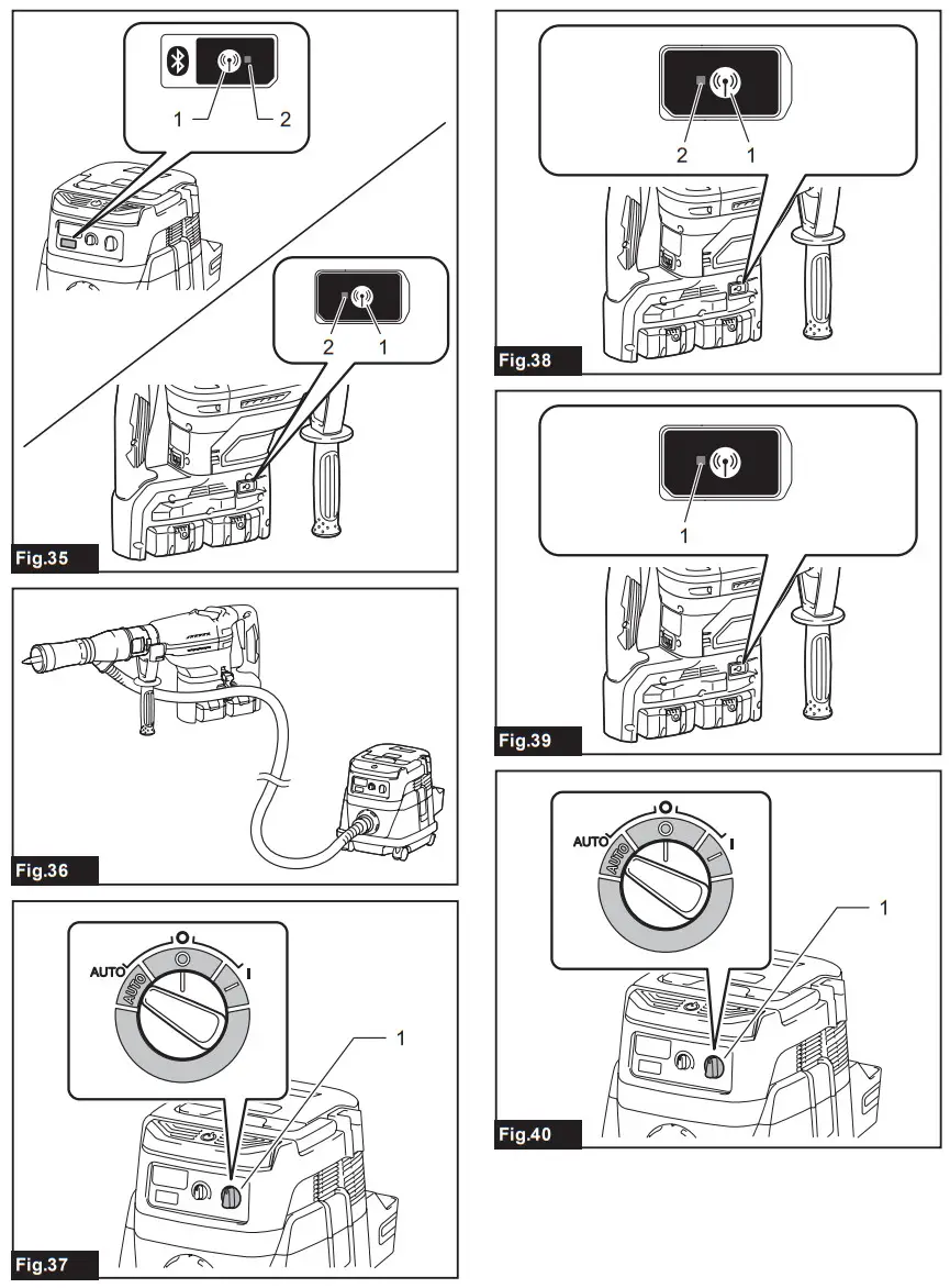 makita DHR400 Cordless Rotary Hammer - figure 6