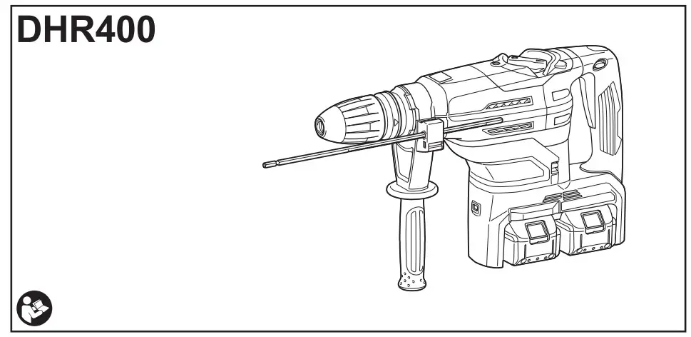 makita DHR400 Cordless Rotary Hammer