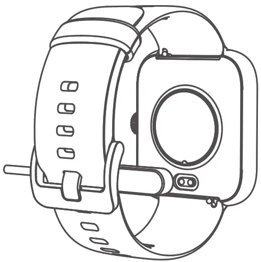 VIRMEE VT3PLUS Fitness Tracker - Charging