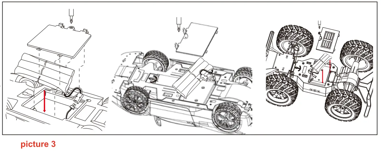 XQ061TX24GB Remote Control Car fig 3