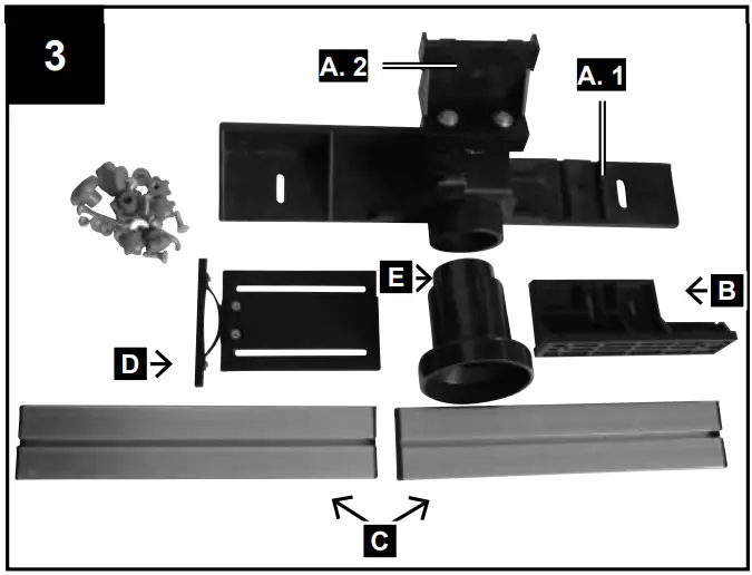 Mounting the moulding fence