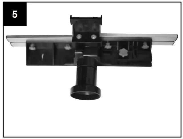 Mounting the moulding fence