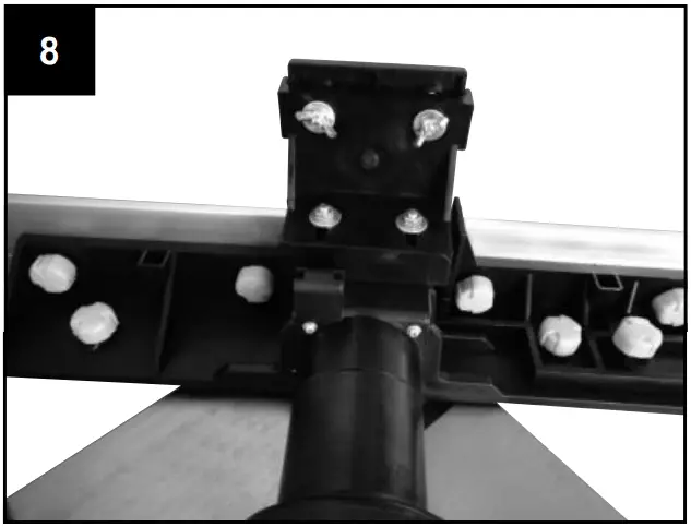 Fitting the moulding fence