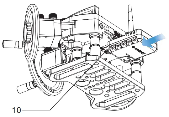 MOVCAM MRW 1 Helm Wheels Multifunctional Remote Controller with High Precision - 2